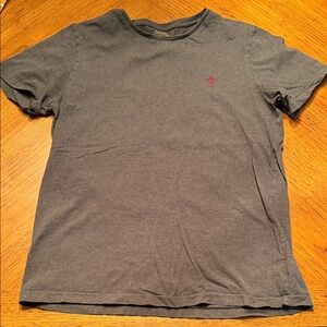 Polo by Ralph Lauren Dark Gray Crewneck Tee with Red Pony
